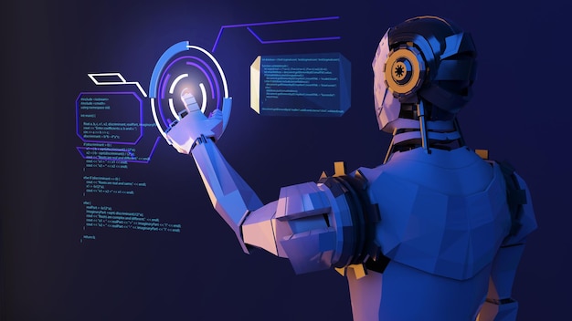 Utilizzare robot di intelligenza artificiale per accedere alla tecnologia e ai sistemi di controllo nel mondo digitale