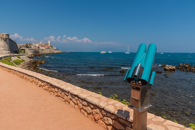 Vacanze estive sulla costa mediterranea del sud della Francia ad Antibes