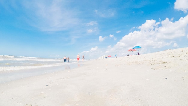 Vacanze estive sulla spiaggia in South Carolina.