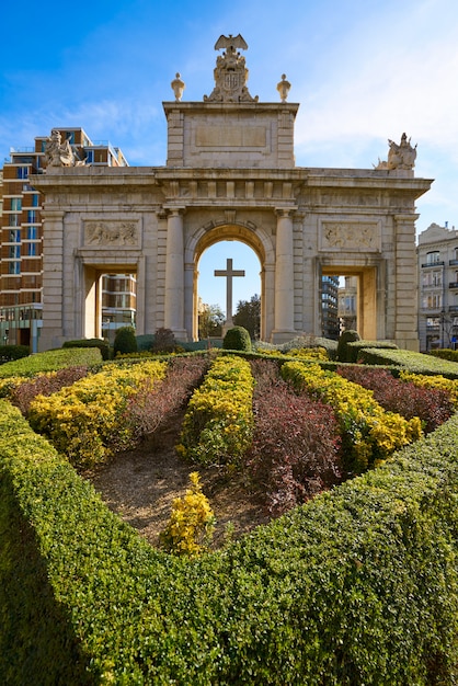 Valencia Puerta porta de la porta Mar piazza