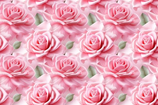 Valentino fiore di rosa modello senza cuciture x9