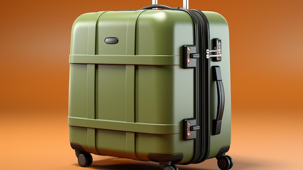 valigia con accessori da viaggio Carta da parati HD 8K Immagine fotografica d'archivio