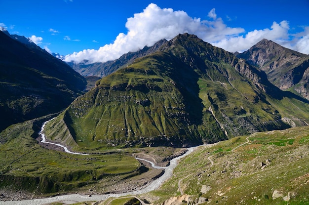 valle della montagna