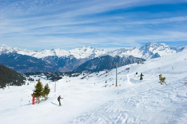 Valle della stazione sciistica