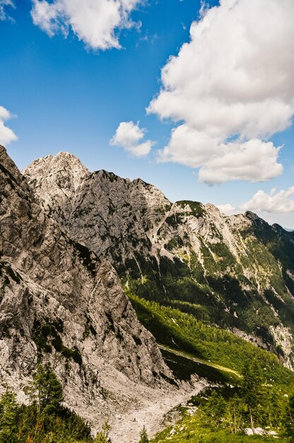 Valle di Logar o Logarska dolina Slovenia Europa Escursionismo nelle Alpi della savinja e montagna slovena Sito popolare per un'escursione nel parco nazionale del Triglav