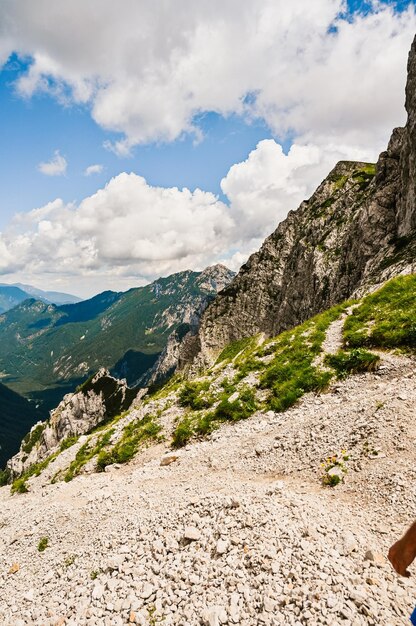 Valle di Logar o Logarska dolina Slovenia Europa Escursionismo nelle Alpi della savinja e montagna slovena Sito popolare per un'escursione nel parco nazionale del Triglav