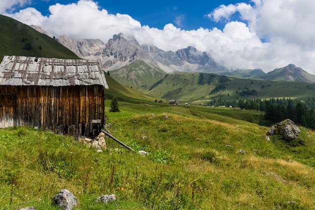 Valle Fuciade nelle Dolomiti