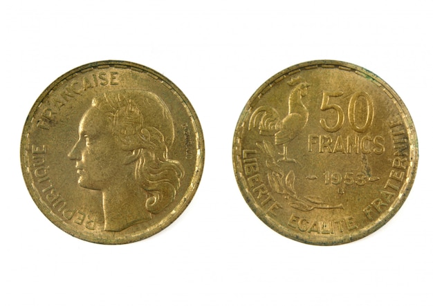 Valuta francese del XX secolo 50 franchi del 1953