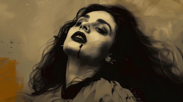 vampiri vampiri femminili sfondo gotico halloween immagine