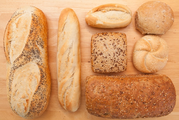 Vari tipi di pane