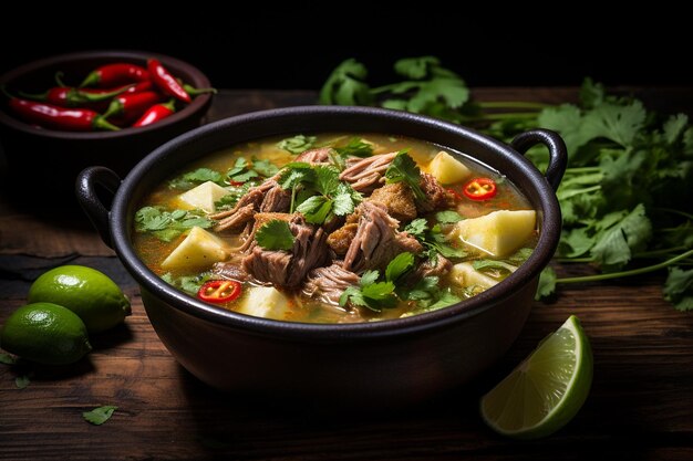 Varianti di pozole salutare e nutriente