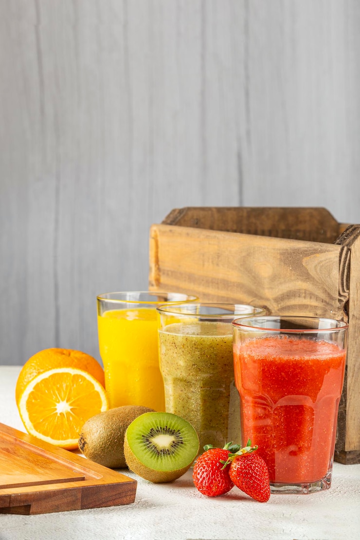 Varietà di succhi di frutta Frullati di frutta