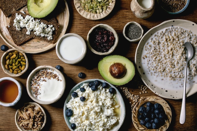 Varietà salutare per la colazione