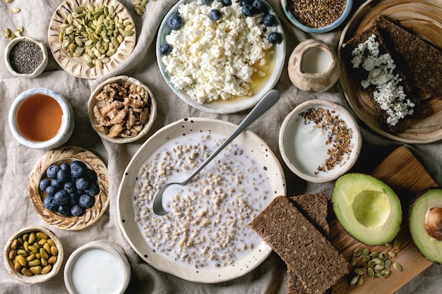 Varietà salutare per la colazione