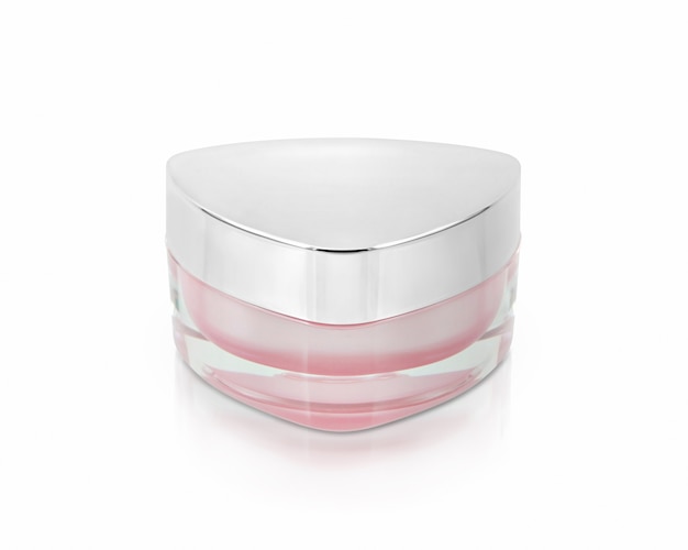 Vaso cosmetico triangolo rosa