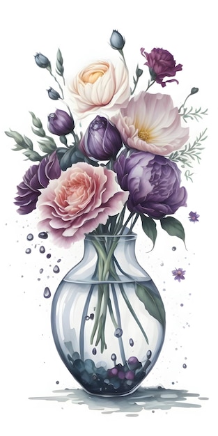 Vaso di fiori clipart