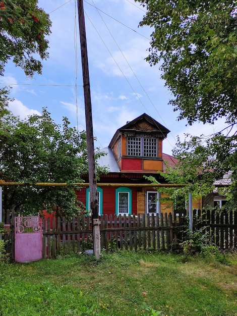 Vecchia bella casa nel villaggio