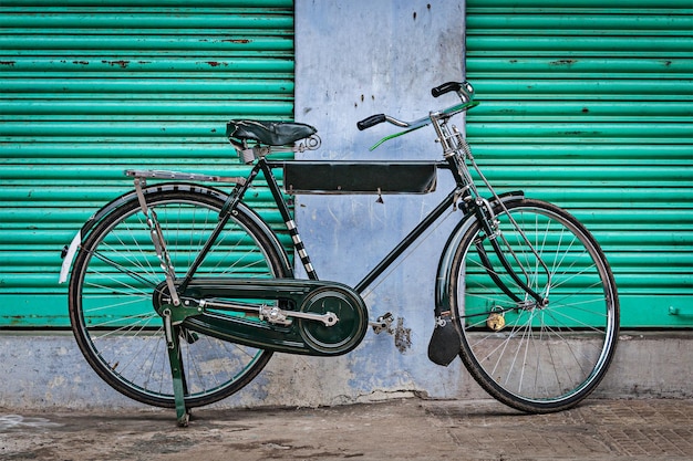 Vecchia bicicletta indiana