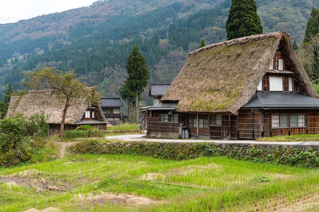 Vecchia casa giapponese a Shirakawago