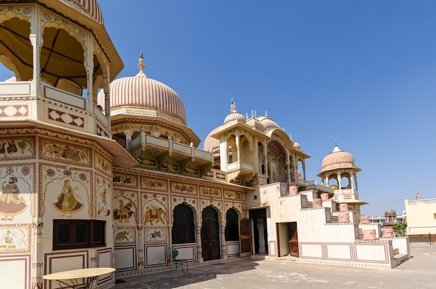 Vecchia casa HaweliHaveli a Mandawa, una città medievale nello stato del Rajasthan in India