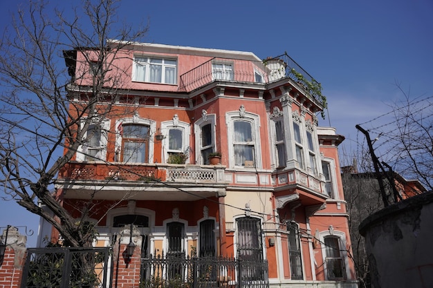 Vecchia casa nel distretto di Fener Istanbul Turkiye