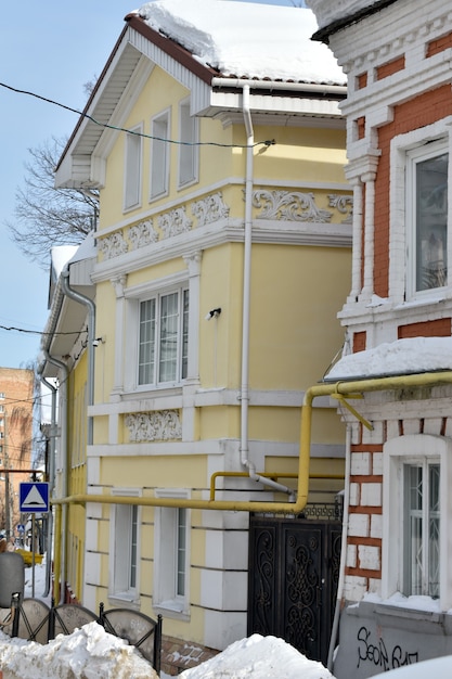 Vecchia casa storica. Nizhny Novgorod