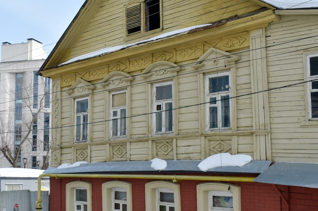 Vecchia casa storica. Nizhny Novgorod