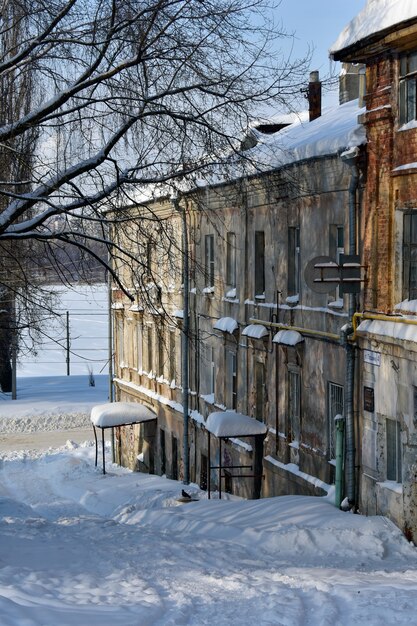 Vecchia casa storica. Nizhny Novgorod