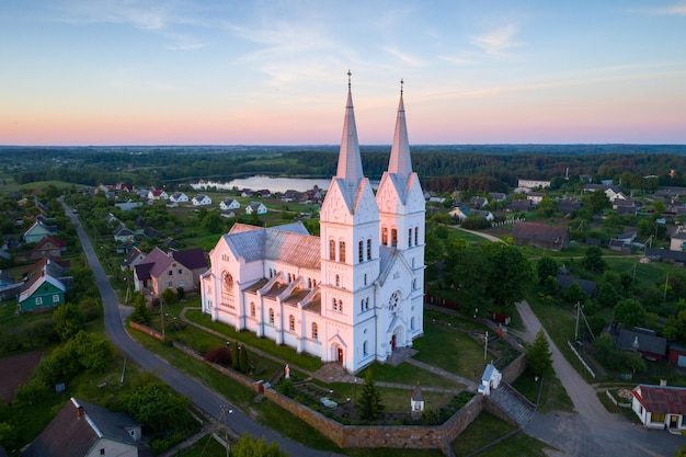 Vecchia chiesa cattolica in Bielorussia