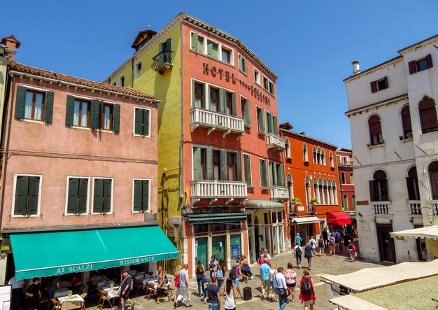 Vecchia città di architettura di Venezia