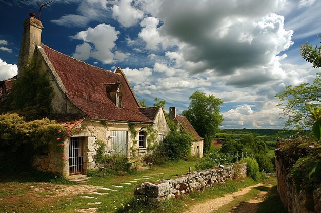 Vecchia fattoria in campagna