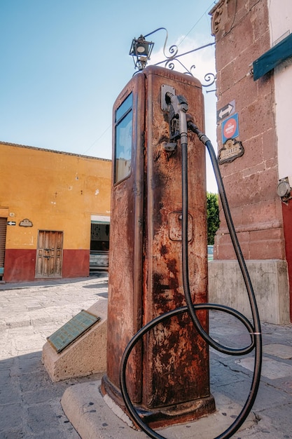 vecchia pompa benzina san miguel de allende