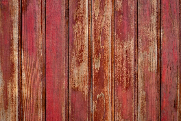 Vecchia struttura di legno, primo piano delle plance di legno