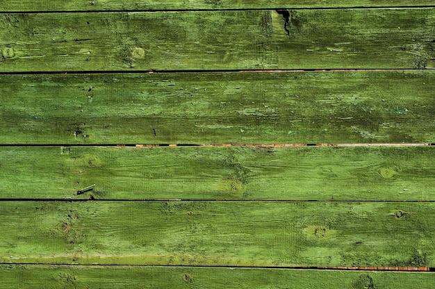 Vecchia struttura di sfondo in legno verde