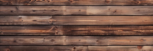 Vecchia struttura in legno marrone vintage pavimento in tavolato in legno Sfondo di parete in legno di legno IA generativa
