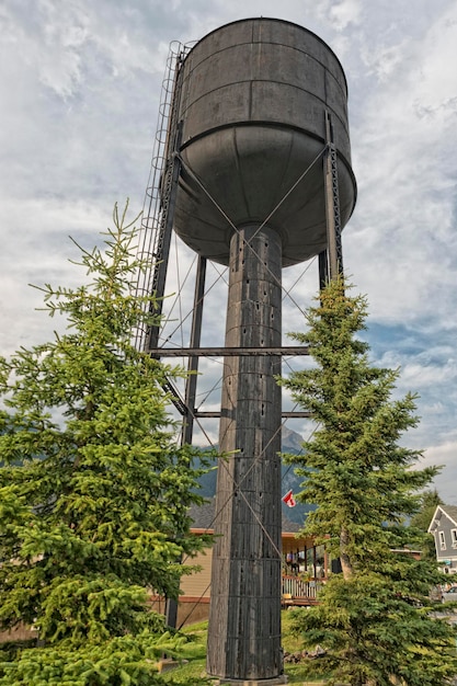 Vecchia torre dell'acqua della ferrovia
