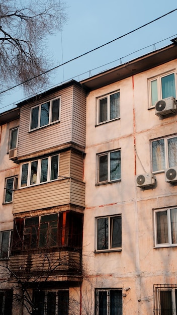 vecchie case sovietiche