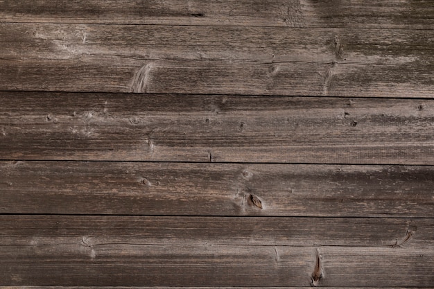 Vecchie tavole di legno, la superficie del vecchio tavolo in una casa di campagna. Sfondo o texture.