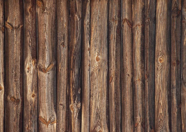 Vecchie tavole di legno, la superficie del vecchio tavolo in una casa di campagna. Sfondo o trama.