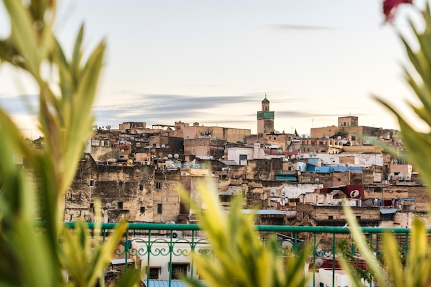 Vecchio centro storico di Fez Marocco Medina in Nord Africa