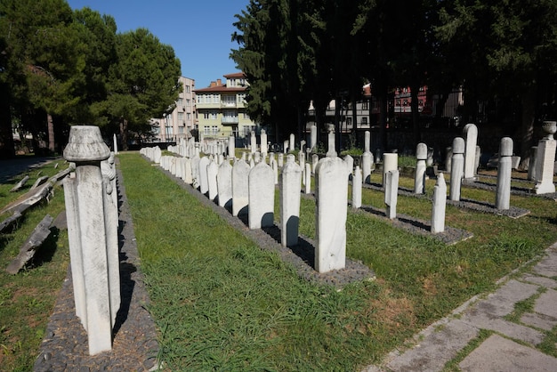 Vecchio cimitero a Bursa Turkiye