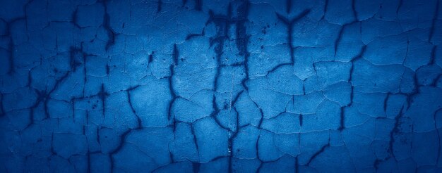 vecchio fondo astratto blu di struttura del muro di cemento del cemento