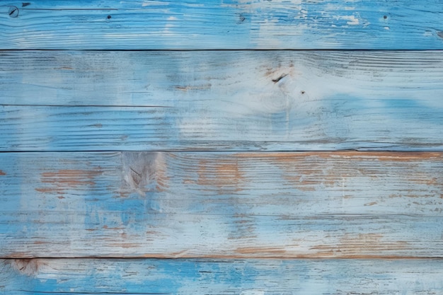 Vecchio fondo di struttura della plancia di legno del grunge Parete blu d'annata