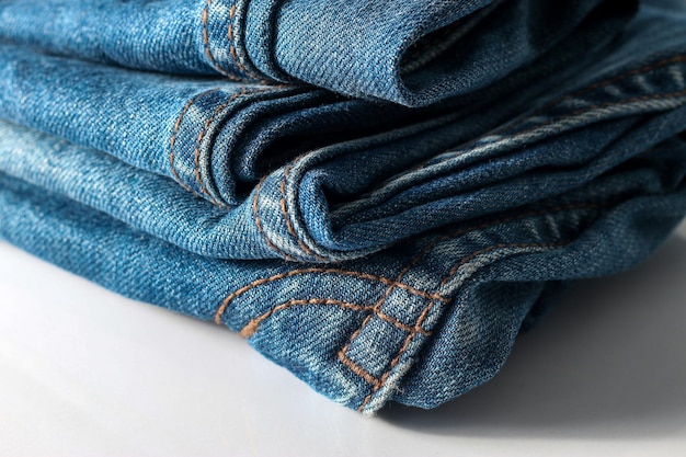 Vecchio fondo di struttura delle blue jeans di lerciume