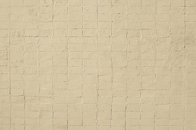 Vecchio muro di mattoni beige