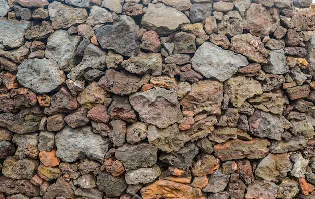 Vecchio muro di pietra di mattoni d'epoca - Texture di sfondo