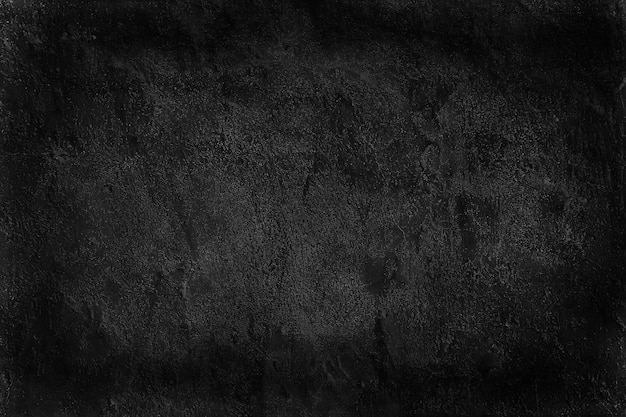 vecchio muro nero sfondo di cemento screpolato / trama nera astratta, vecchio sfondo vintage