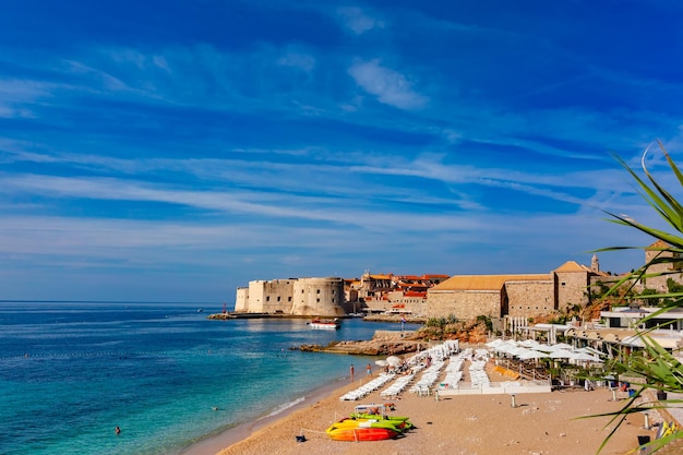 Vecchio porto di Dubrovnik Croazia