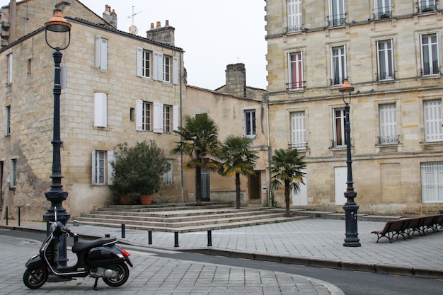 Vecchio posto antico dell'anfiteatro romano di Palais Gallien in città Bordeaux Francia