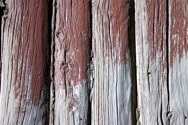 Vecchio recinto di legno.